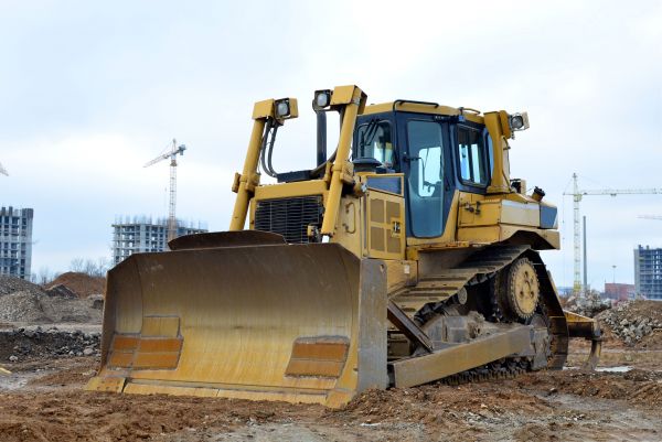 Bulldozer Site Clearing in Honolulu